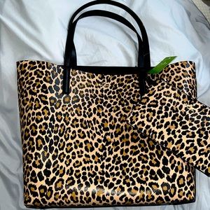 Kate Spade Cheetah Print Purse with tag